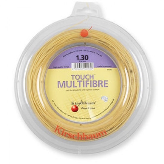 ROLO DE CORDA KIRSCHBAUM TOUCH MULTIFIBRE 1.30 - NATURAL